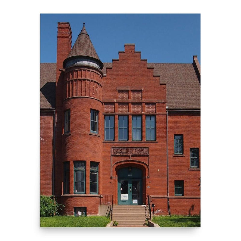 Frederick Corser poster print, in size 18x24 inches.