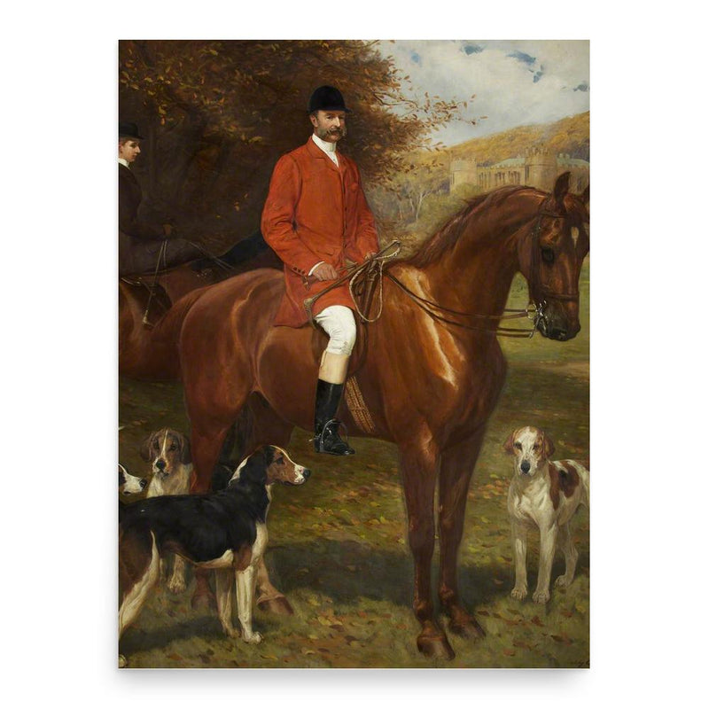 Frederick Courtenay Morgan poster print, in size 18x24 inches.