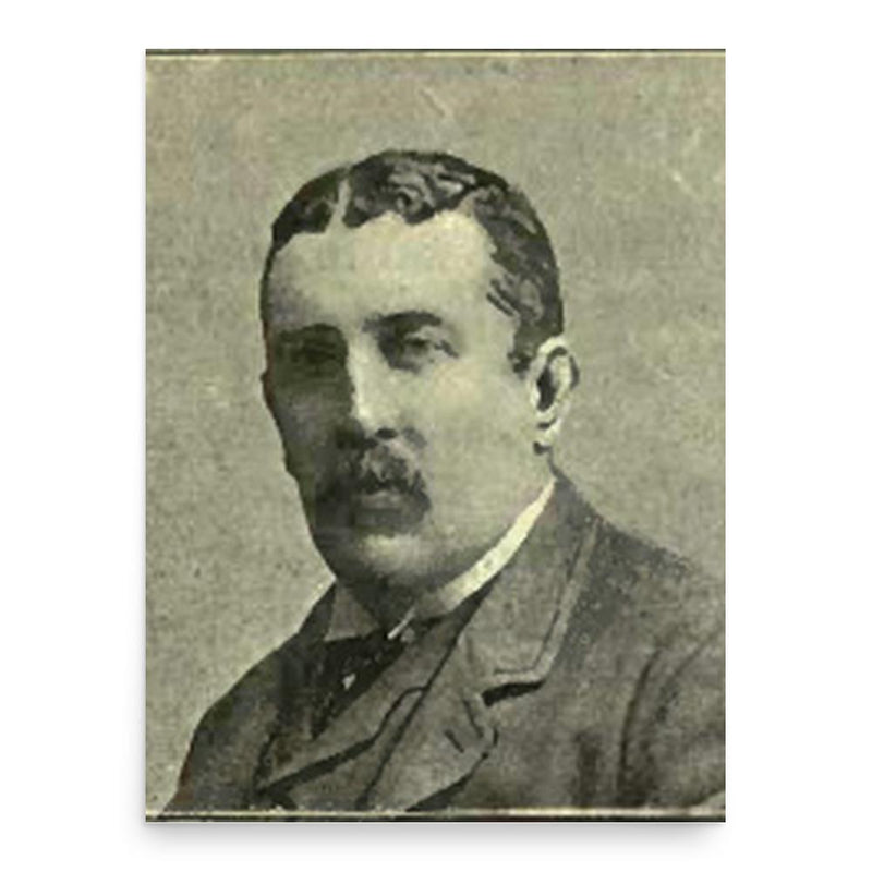 Frederick Currey poster print, in size 18x24 inches.