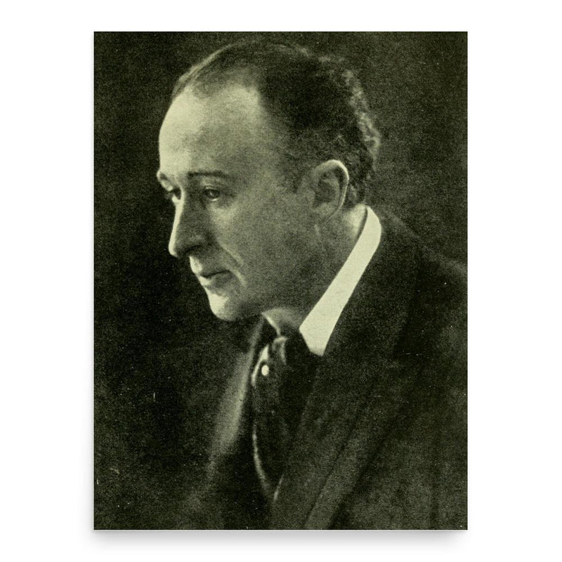 Frederick Delius poster print, in size 18x24 inches.