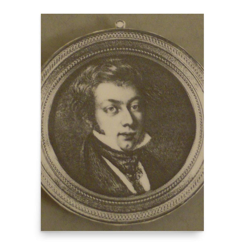 Frederick Dickens poster print, in size 18x24 inches.