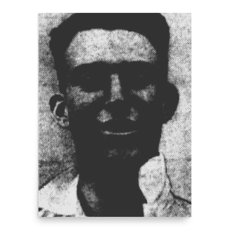 Frederick Fontaine poster print, in size 18x24 inches.