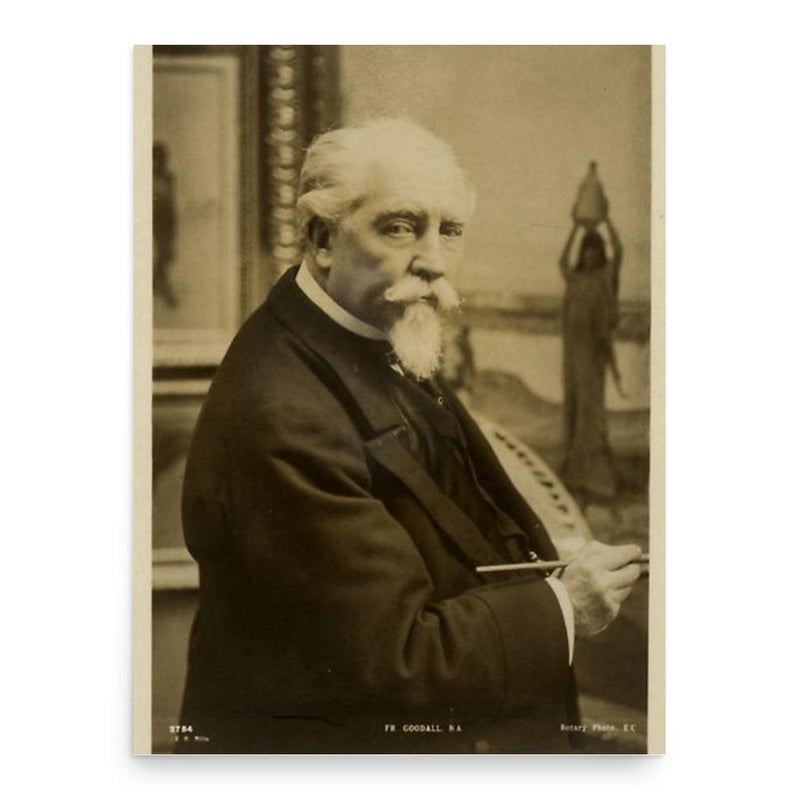 Frederick Goodall poster print, in size 18x24 inches.