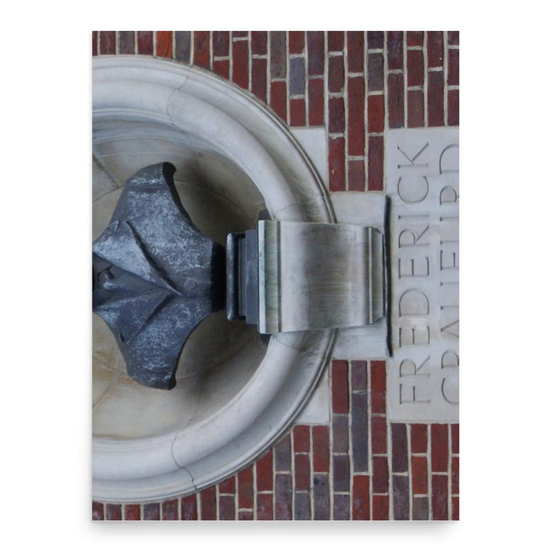 Frederick Goodenough poster print, in size 18x24 inches.