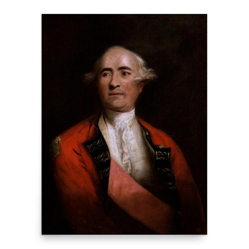 Frederick Haldimand poster print, in size 18x24 inches.