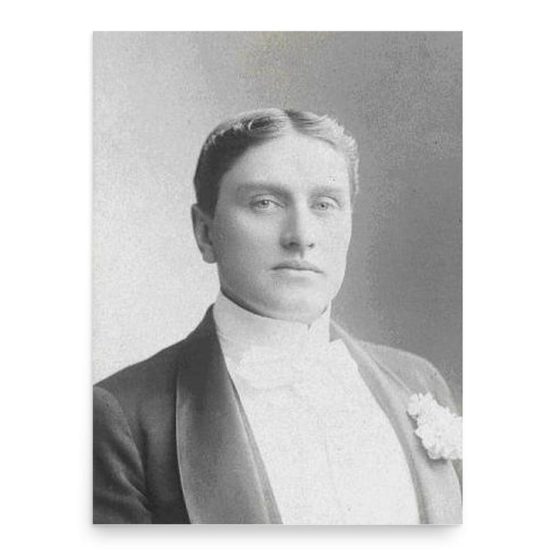 Frederick Hallen poster print, in size 18x24 inches.