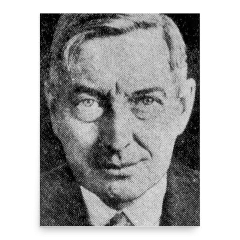 Frederick Howard Bryant poster print, in size 18x24 inches.