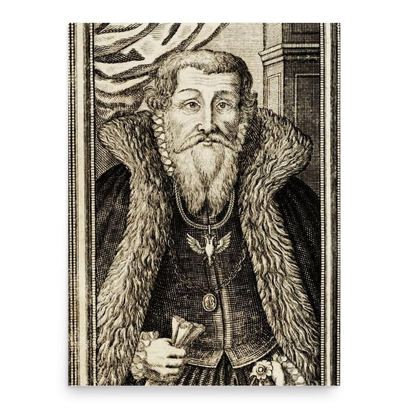 Frederick III of Legnica poster print, in size 18x24 inches.