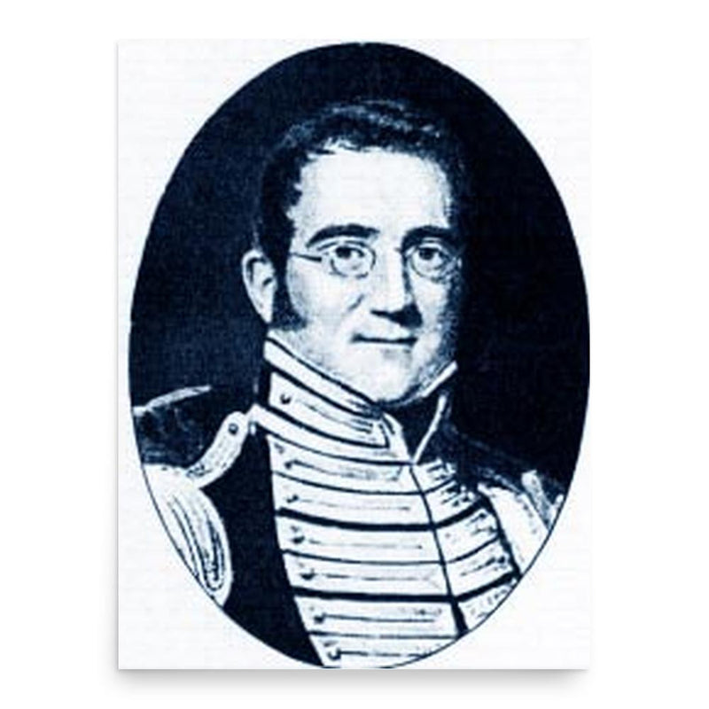 Frederick Irwin poster print, in size 18x24 inches.