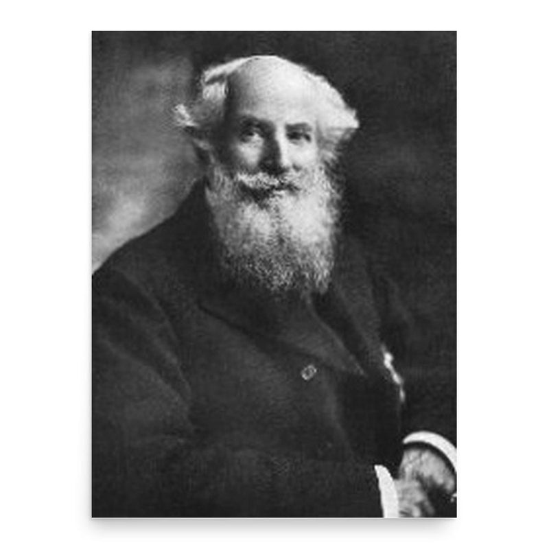 Frederick James Furnivall poster print, in size 18x24 inches.