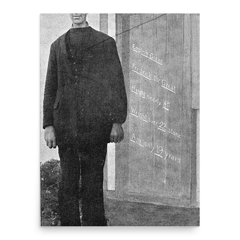 Frederick Kempster poster print, in size 18x24 inches.