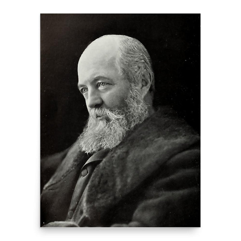 Frederick Law Olmsted poster print, in size 18x24 inches.