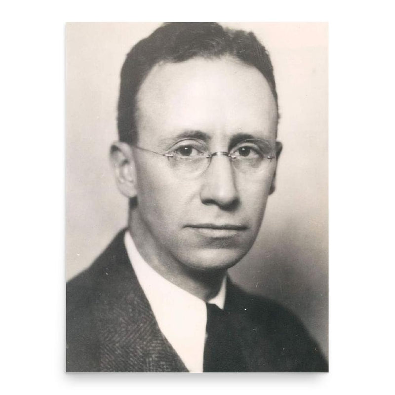 Frederick Lewis Allen poster print, in size 18x24 inches.