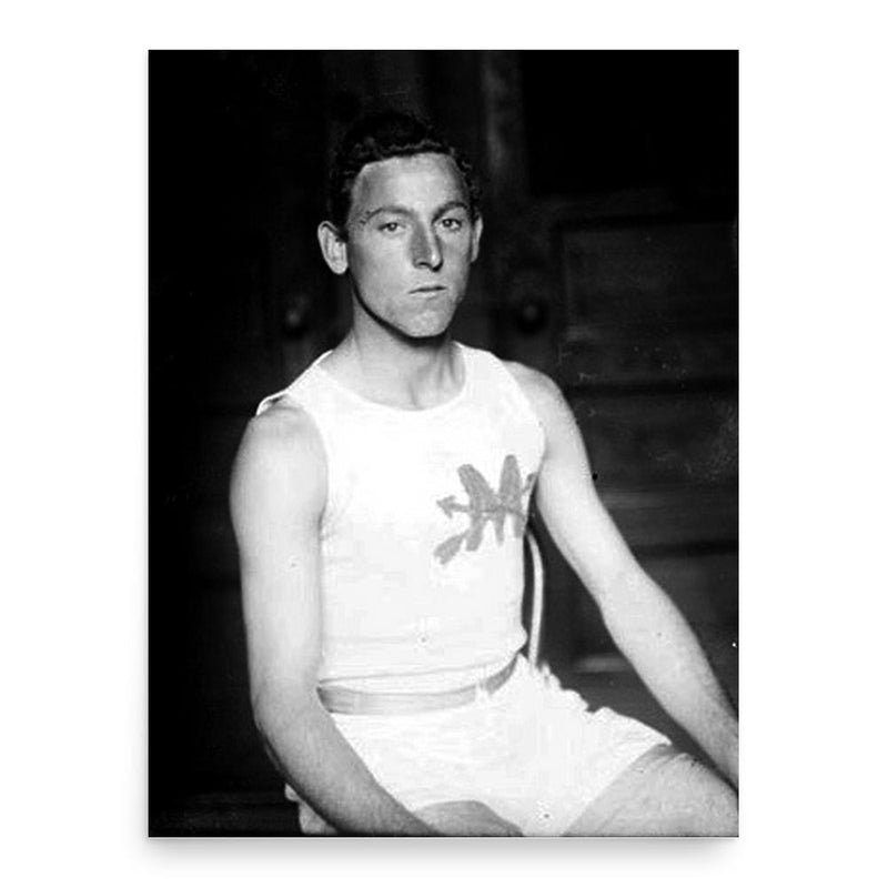 Frederick Lorz poster print, in size 18x24 inches.