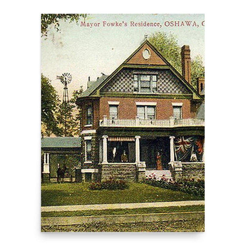 Frederick Luther Fowke poster print, in size 18x24 inches.