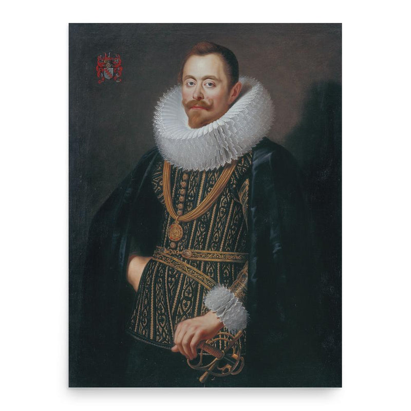 Frederick de Marselaer poster print, in size 18x24 inches.