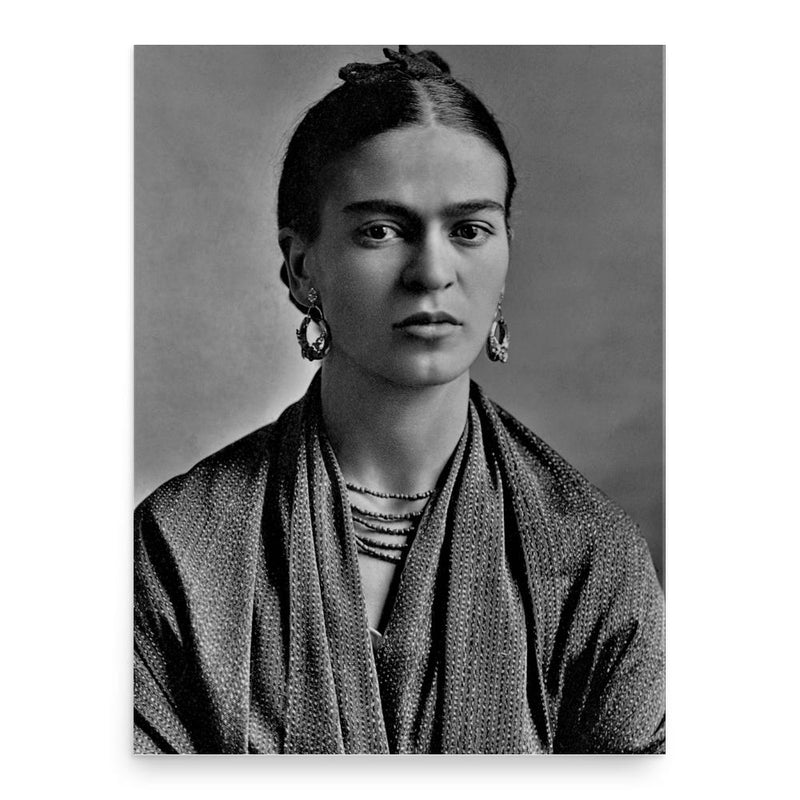 Frida Kahlo poster print, in size 18x24 inches.