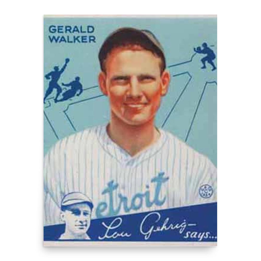 Gee Walker Poster Print — Museum-Quality 18
