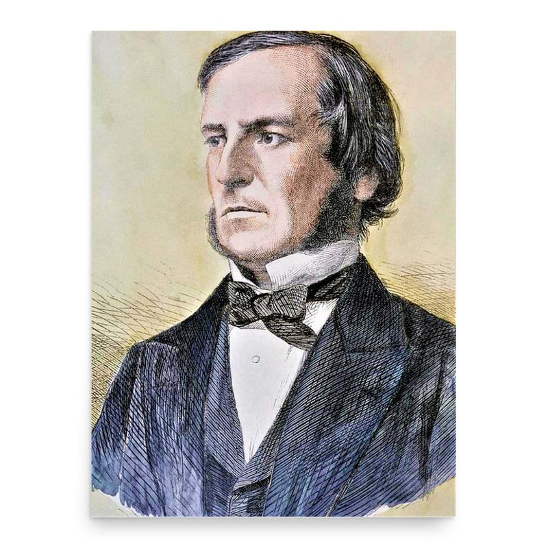 George Boole poster print, in size 18x24 inches.