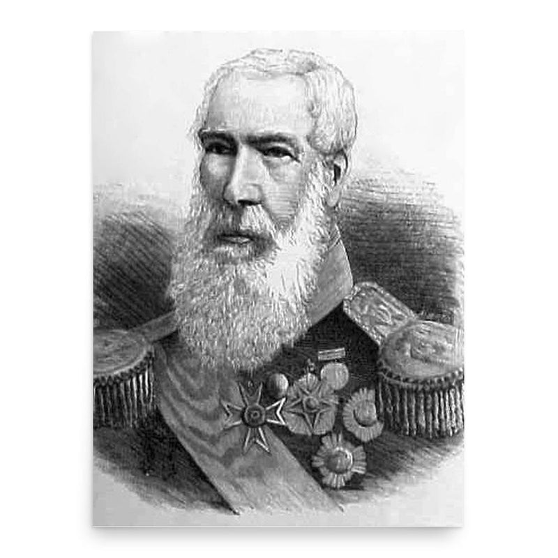 George Sartorius poster print, in size 18x24 inches.