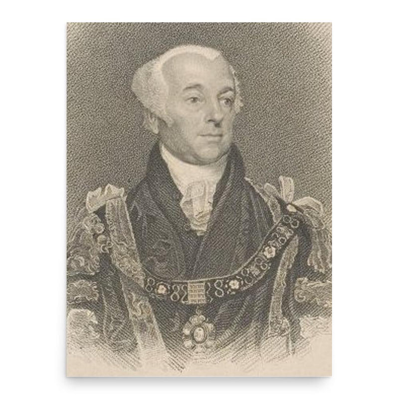 George Scholey poster print, in size 18x24 inches.