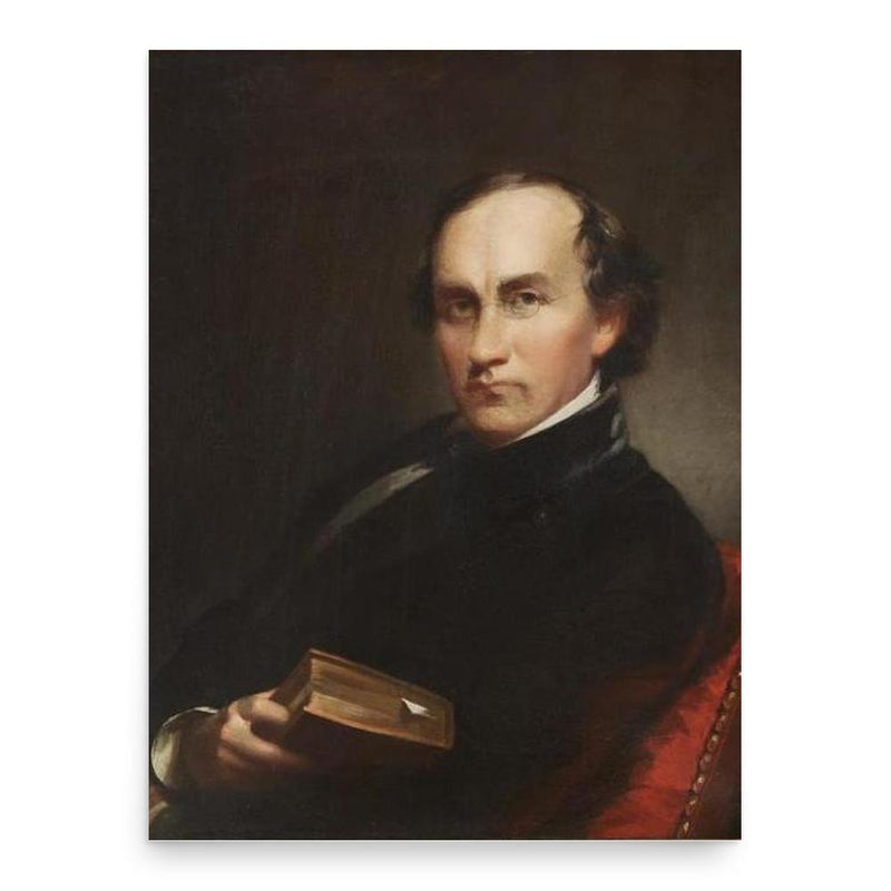 George Sharswood poster print, in size 18x24 inches.