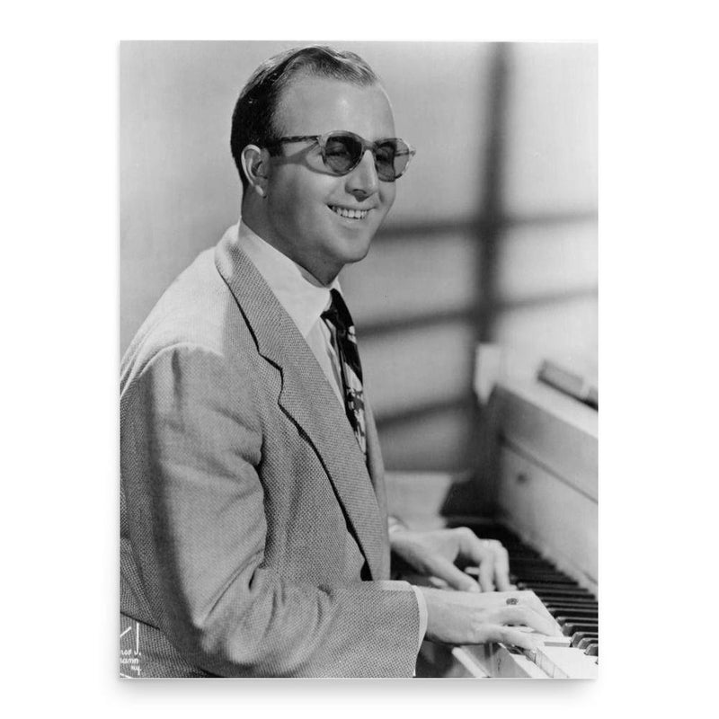George Shearing poster print, in size 18x24 inches.