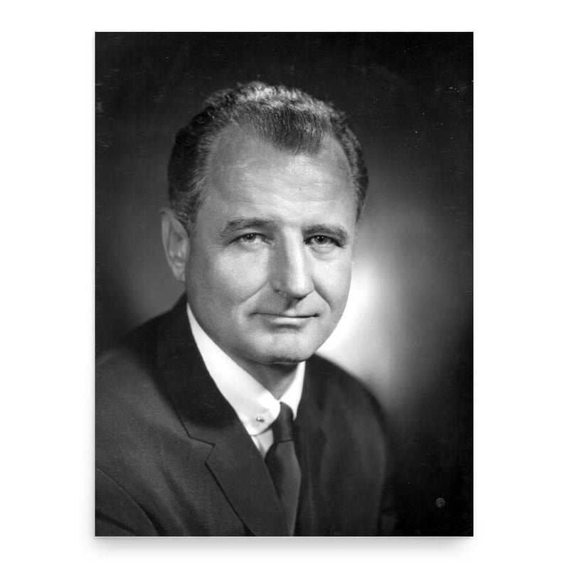 George Smathers poster print, in size 18x24 inches.