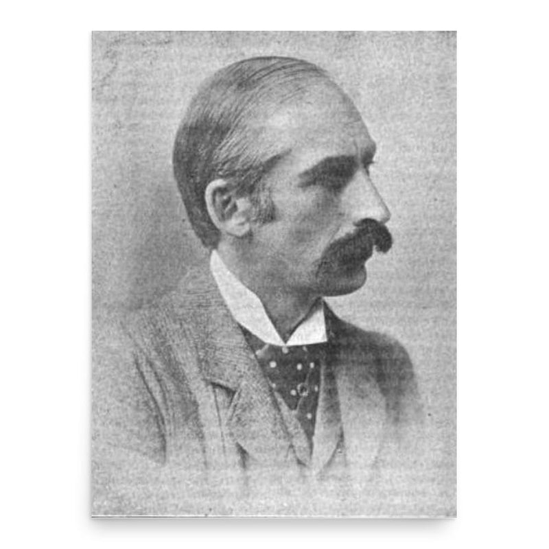 George Somes Layard poster print, in size 18x24 inches.