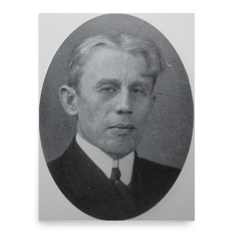 George Spaak poster print, in size 18x24 inches.