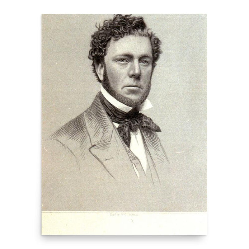 George Steers poster print, in size 18x24 inches.