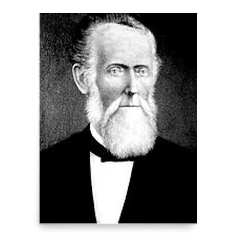 George Stetson poster print, in size 18x24 inches.