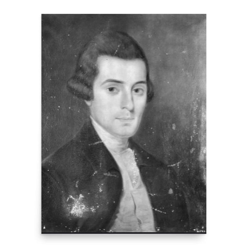 George Steuart Hume poster print, in size 18x24 inches.