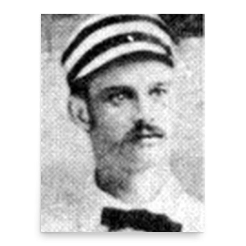 George Strief poster print, in size 18x24 inches.