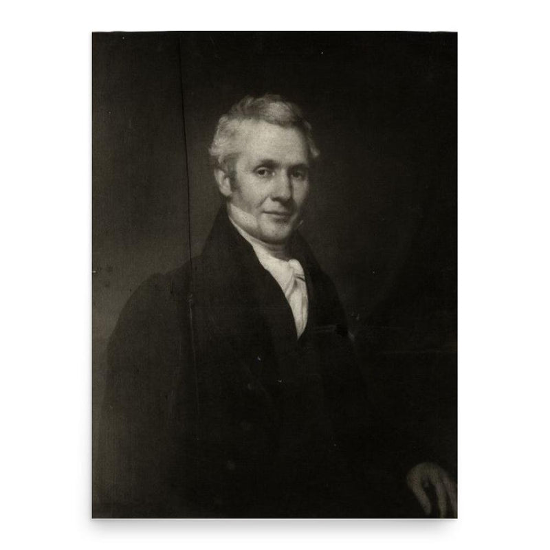 George Strother Gaines poster print, in size 18x24 inches.