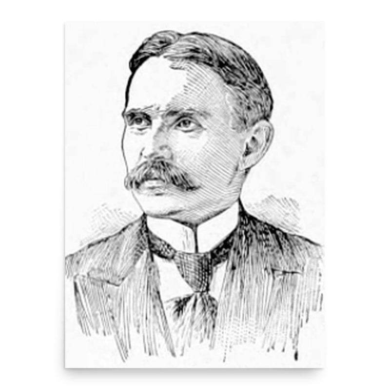 George Stuart Fullerton poster print, in size 18x24 inches.