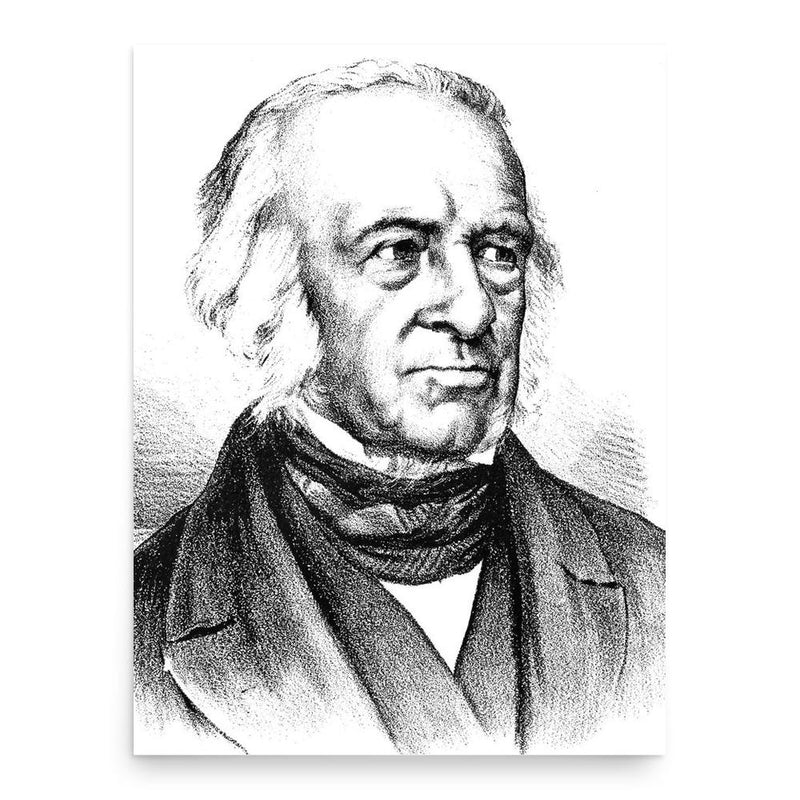 George Suttor poster print, in size 18x24 inches.