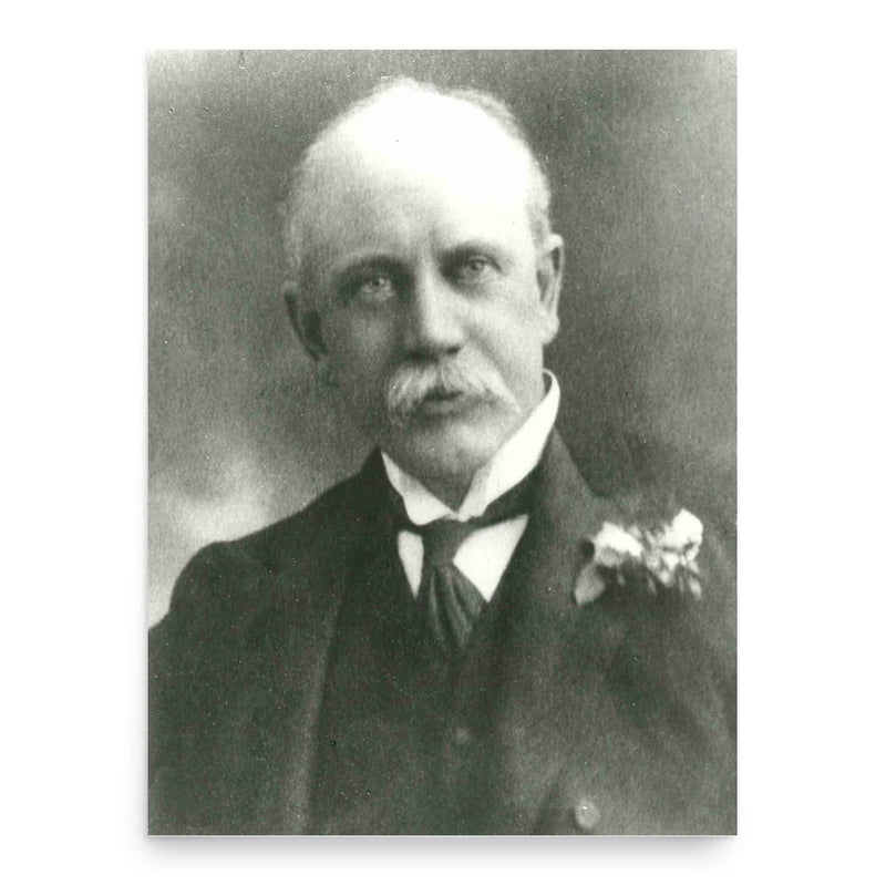 George Swinburne poster print, in size 18x24 inches.