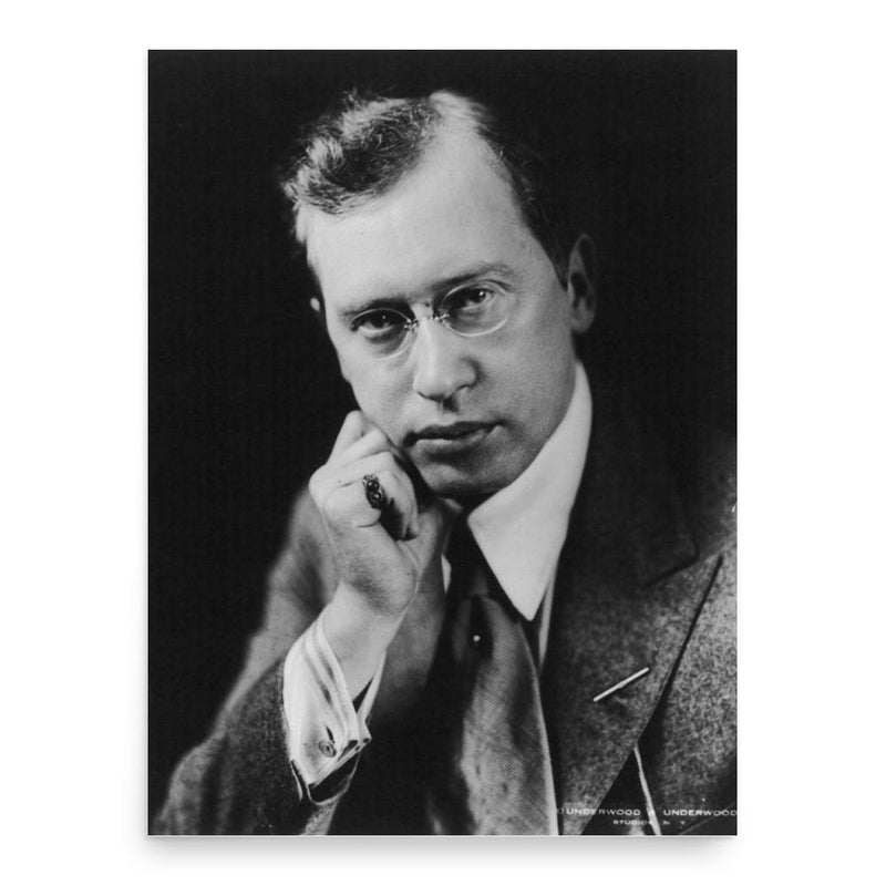 George Sylvester Viereck poster print, in size 18x24 inches.