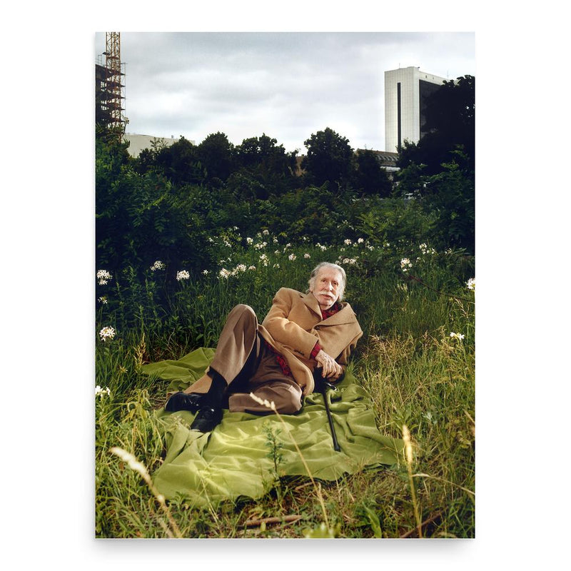 George Tabori poster print, in size 18x24 inches.