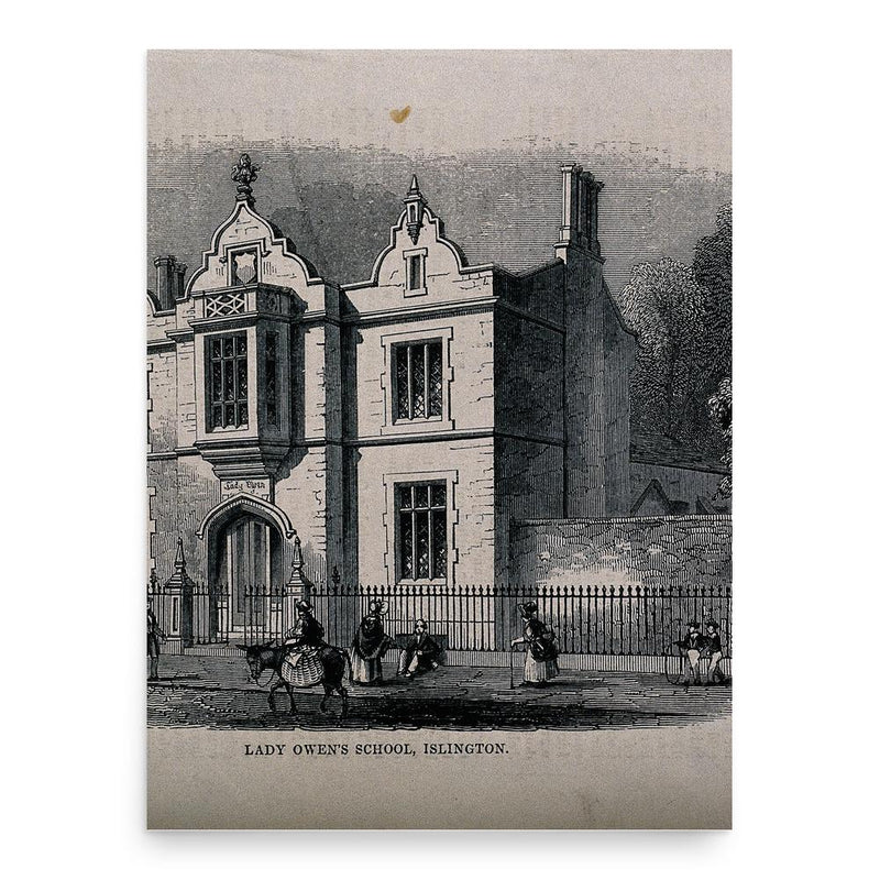 George Tattersall poster print, in size 18x24 inches.