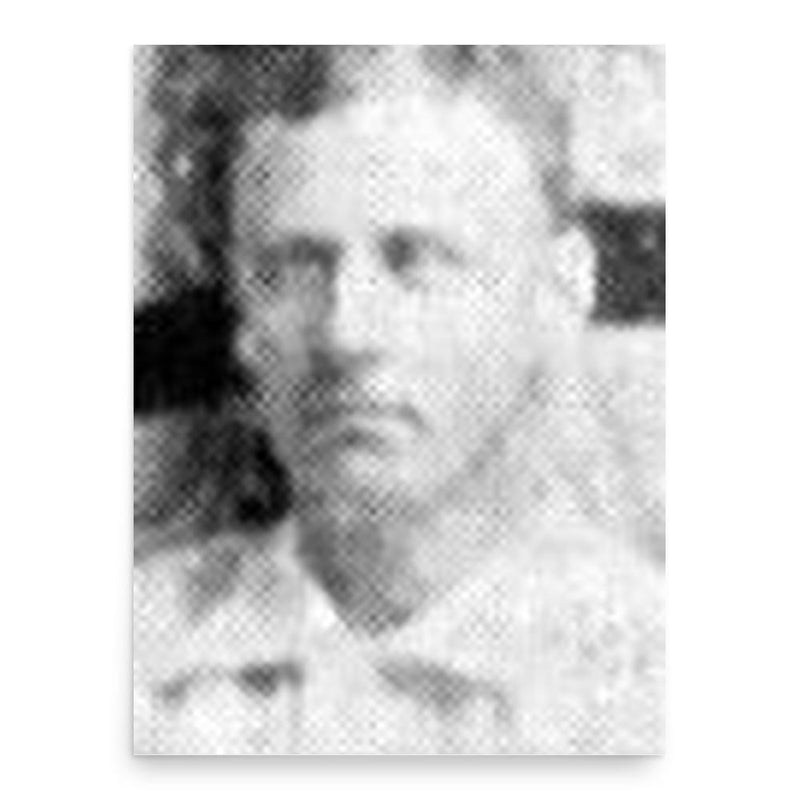 George Tebeau poster print, in size 18x24 inches.