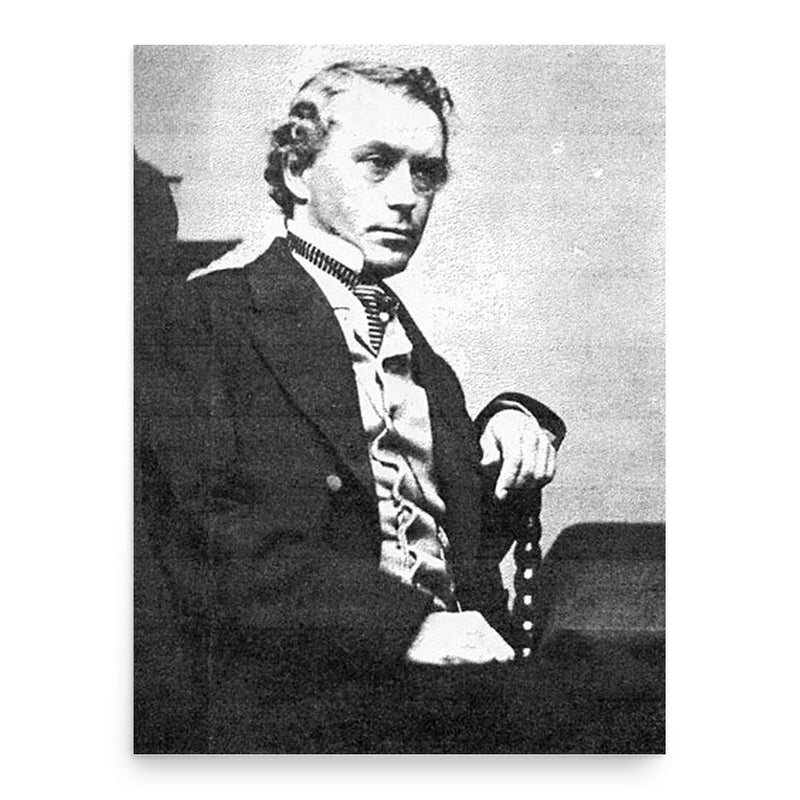 George Templeton Strong poster print, in size 18x24 inches.