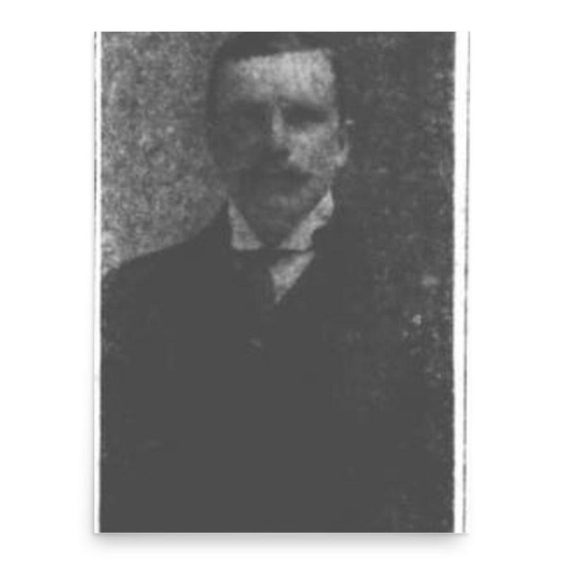 George Terrell poster print, in size 18x24 inches.