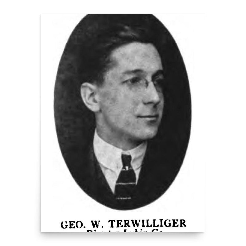 George Terwilliger poster print, in size 18x24 inches.