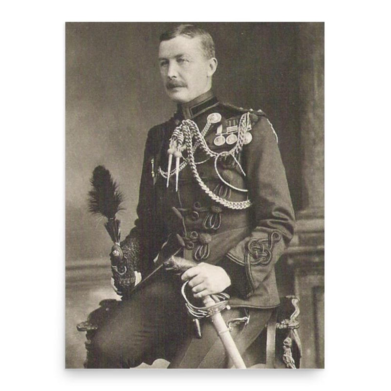 George Thesiger poster print, in size 18x24 inches.