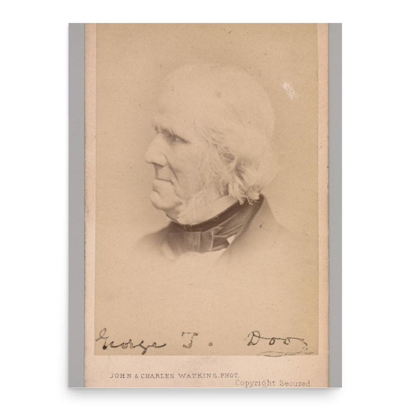 George Thomas Doo poster print, in size 18x24 inches.