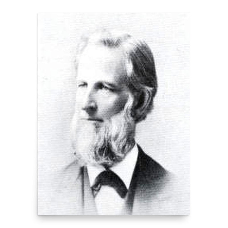 George Thorndike Angell poster print, in size 18x24 inches.