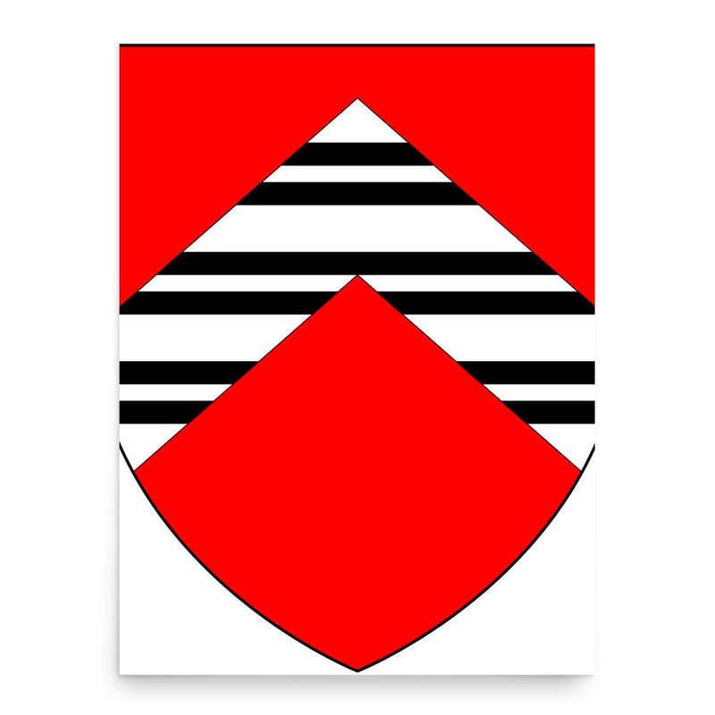 George Throckmorton poster print, in size 18x24 inches.