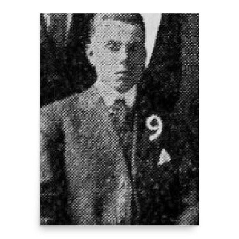 George Tomer poster print, in size 18x24 inches.